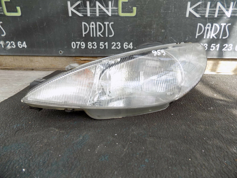 PEUGEOT 206 1999-2003 GENUINE HEADLIGHT LEFT PASSENGER SIDE N/S 89306331 (955)