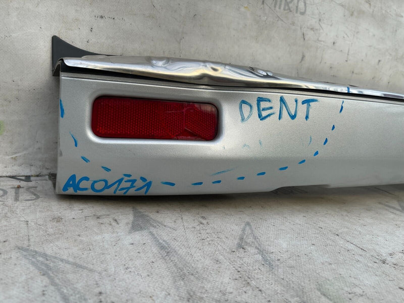 FORD TRANSIT CUSTOM 2012-ON REAR BUMPER GENUINE SILVER PDC BK21-17E962