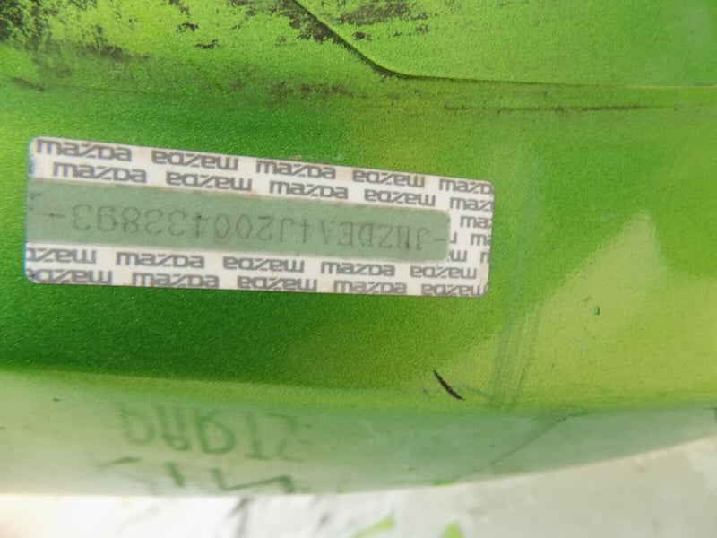 MAZDA 2 2011- 2014 GREEN FRONT BUMPER GENUINE DR6150031