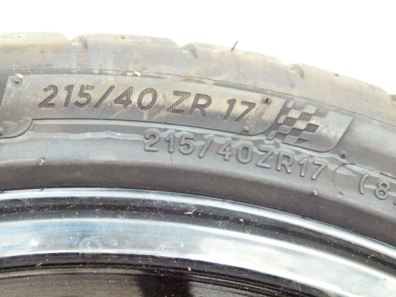 VW POLO 6R GTI 17" WHEEL ALLOY RIM & TIRE 7JX17H2 ET46 6R0601025S GENUINE
