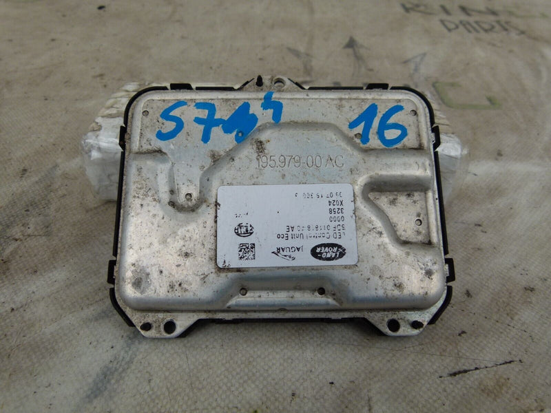 JAGUAR LAND ROVER LED CONTROL UNIT MODULE ECO GENUINE 19597900