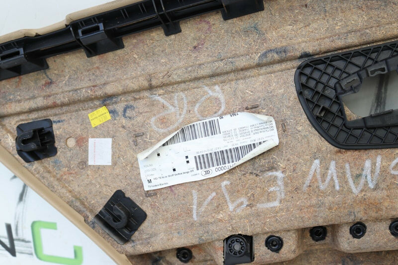 BMW 3 SERIES E91 2005-2013 TOURING REAR RIGHT DOOR CARD PANEL LEATHER BEIGE