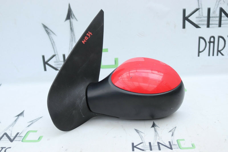PEUGEOT 206 1998-2006 LEFT WING ELECTRIC MIRROR RED 96432628XX