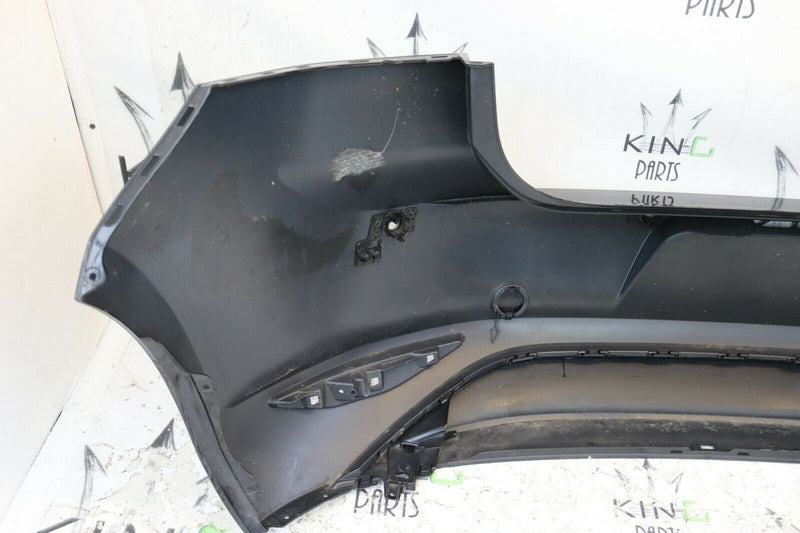 VW GOLF VII MK7 2013-2016 BLACK REAR BUMPER GENUINE PDC HOLES 5G6807421