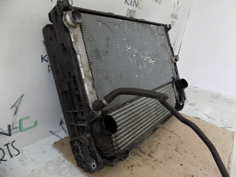 BMW 5 SERIES F10 F11 D ENGINE WATER COOLING RADIATORS NO FAN GENUINE X0240003
