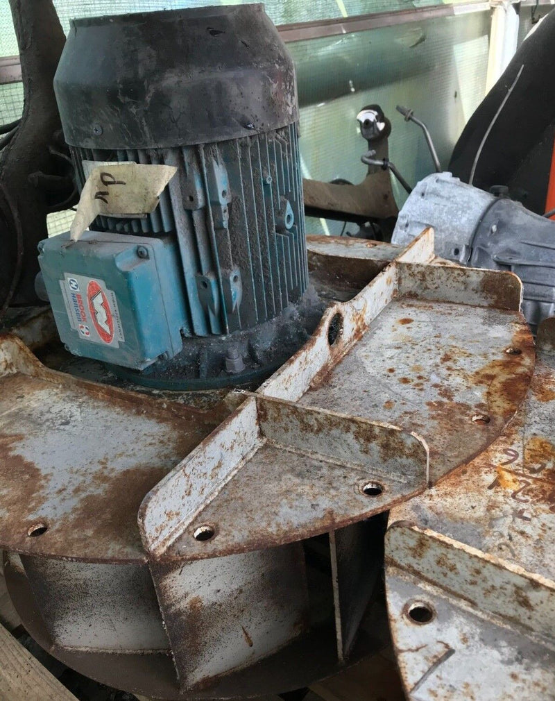 DIRECT DRIVE INLET FAN ENGINE MOTOR 5.5KW 6.3KW W-DA132M INDUCTION SPRAY BOOTH 2