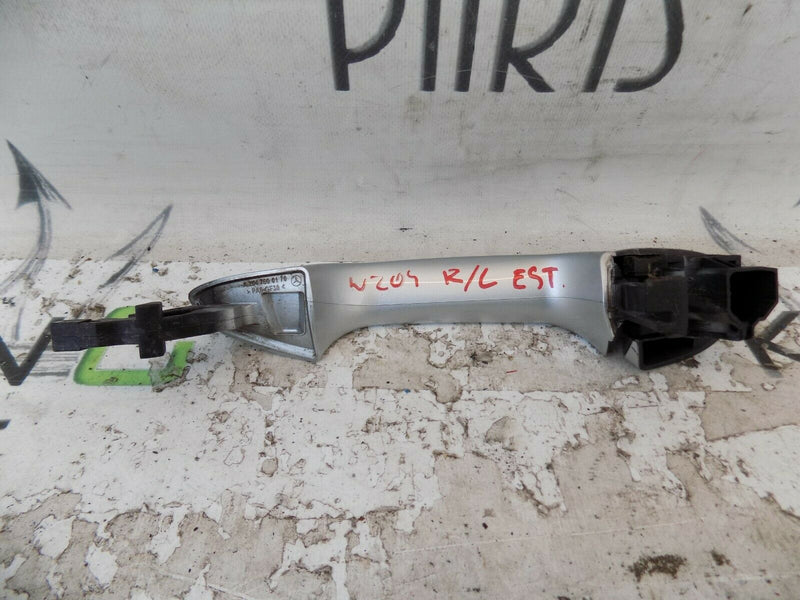 MERCEDES  C CLASS C180 W204 ESTATE 2007-2014 FCL REAR LEFT DOOR HANDLE SILVER