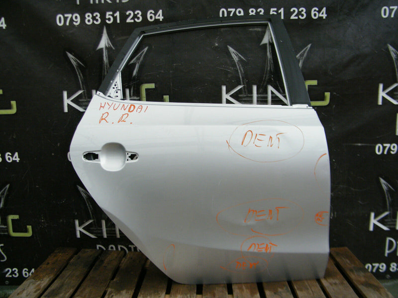 HYUNDAI i30 ELANTRA 2007–2012 GENUINE REAR DOOR RIGHT SIDE O/S DRIVER KING PARTS