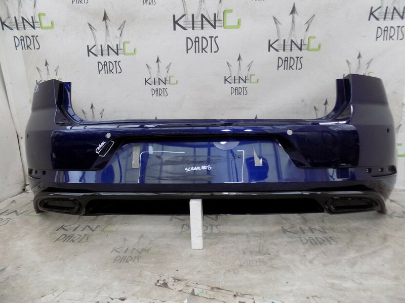 VW GOLF VII MK7 5G FACELIFT R-LINE 2017-2020 REAR BUMPER GENUINE PDC
