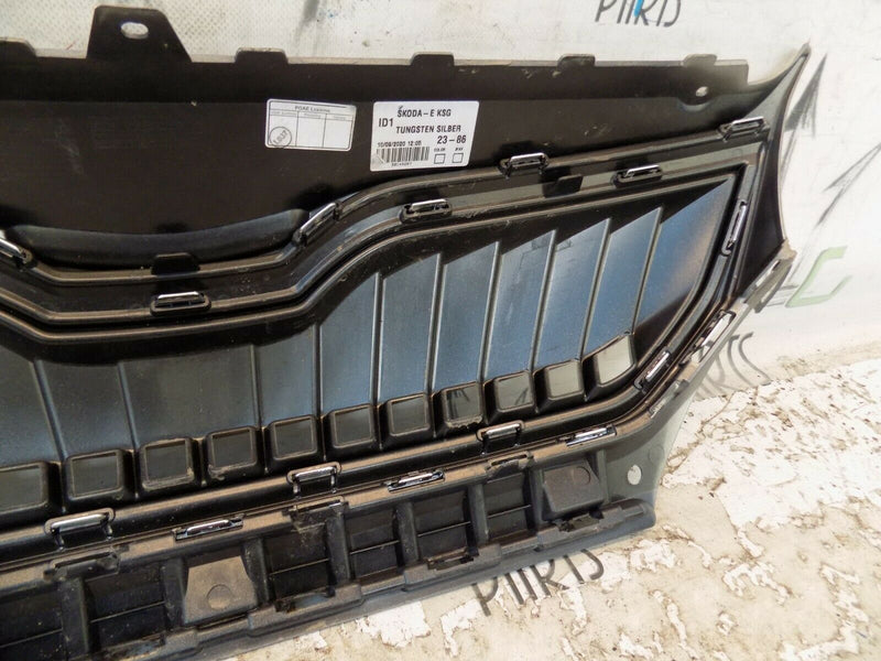 SKODA CITIGO E iV ELECTRIC 2019-UP FRONT BUMPER GRILL GENUINE 1ST853653E SILVER