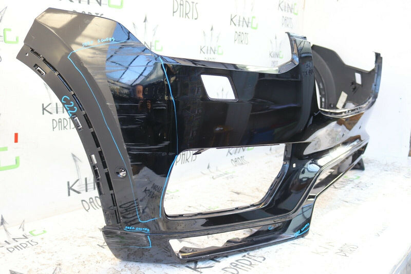 VOLVO XC90 R-DESIGN 2015-2017 BLACK FRONT BUMPER GENUINE PDC 31353362