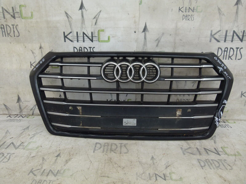 AUDI Q5 MK2 S-LINE 2016-2020 FRONT BUMPER MAIN GRILLE GENUINE 80A853651