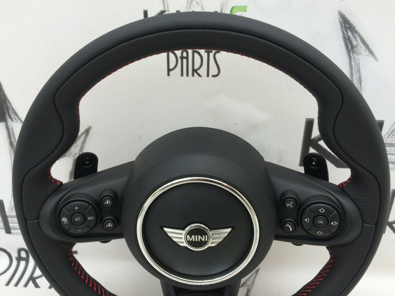 MINI COOPER COUNTRYMAN F60 SPORT S JCW GENUINE DRIVER AIRBAG STEERING WHEEL PADS