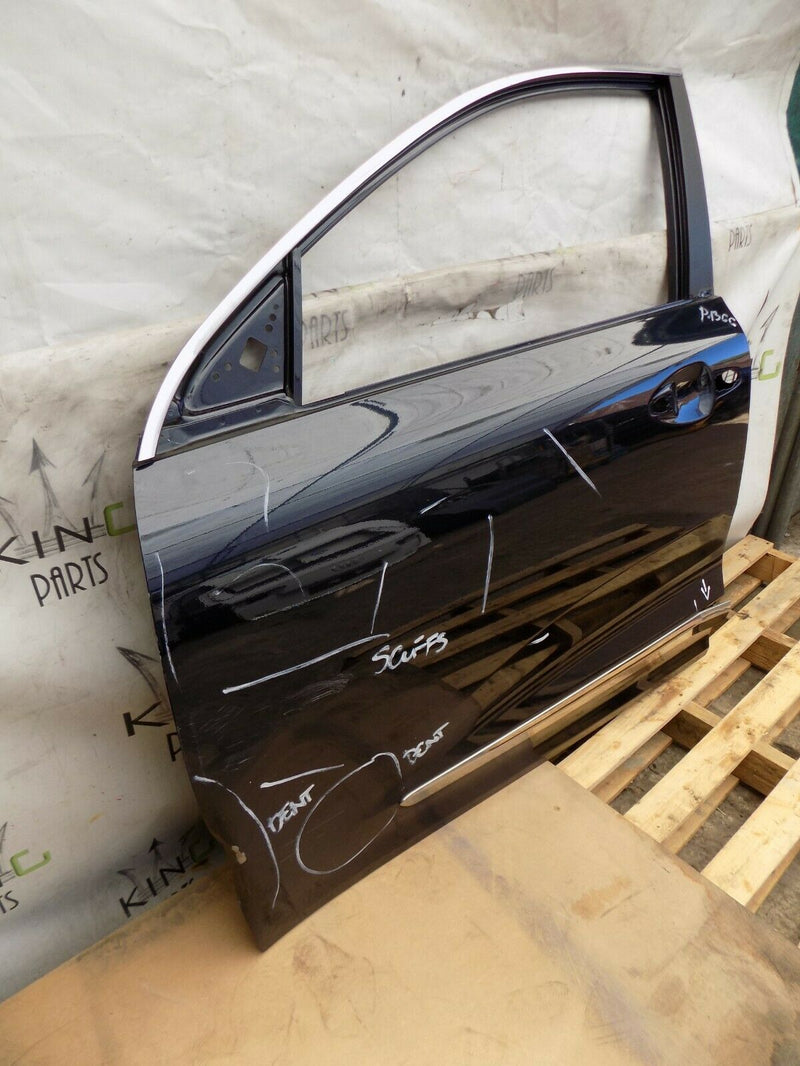 KIA NIRO 2016-2020 FRONT DOOR LEFT PASSENGER SIDE BLACK GENUINE