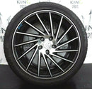 18'' INCH 1AV ALLOY WHEEL 18X 8J ET42 BLACK POLISH + TYRE 245/40 GOODYEAR