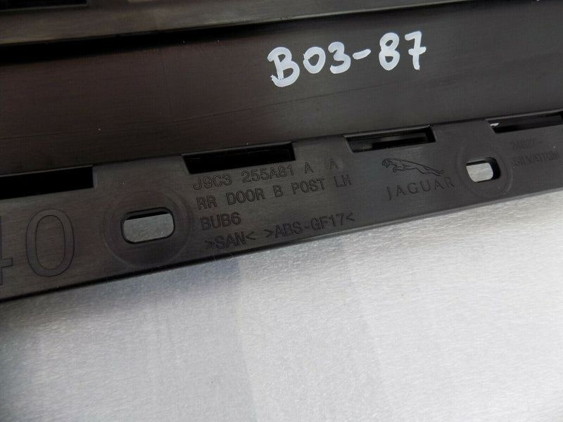 JAGUAR E-PACE 2017-ON REAR LEFT DOOR B PILLAR EXTERNAL TRIM J9C3-255A81A /B03-87