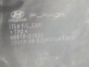 HYUNDAI TUCSON 2018-20 REAR BUMPER LOWER SECTION PDC GENUINE 86612D7500