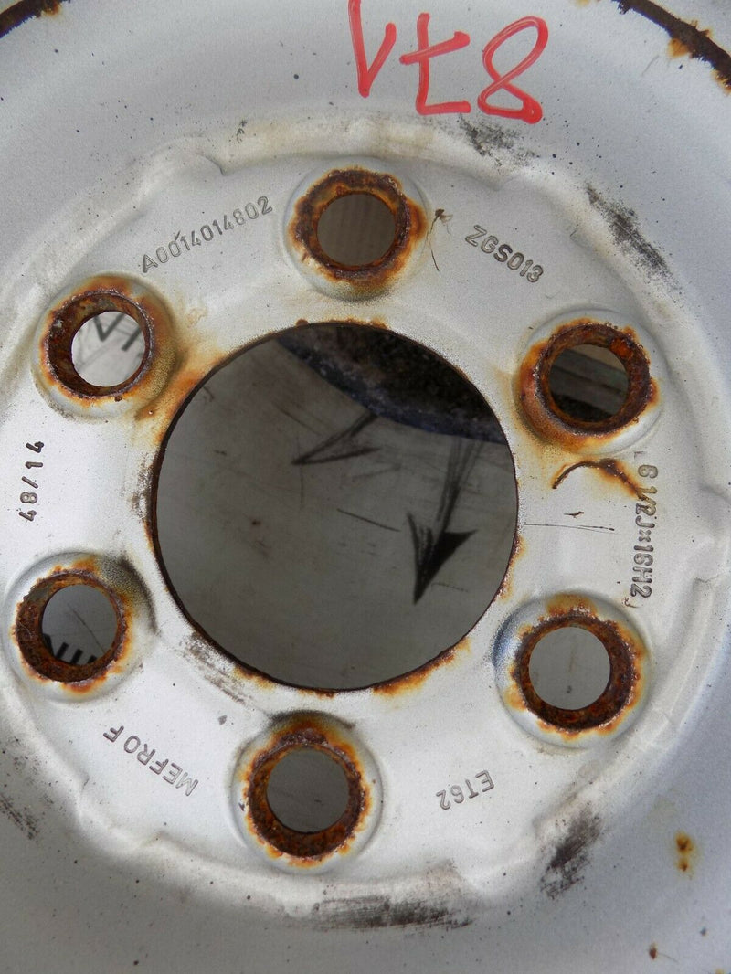 MERCEDES SPRINTER 2013 16" W906  STEEL WHEEL 6.5jx16H2 ET62 PCD 6X130