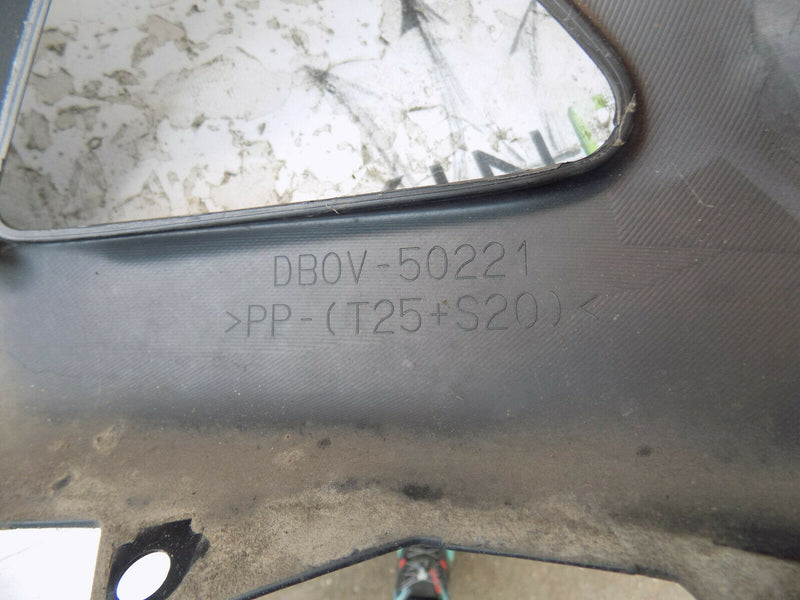 MAZDA III 3 2008 2009 2010 2011 RED REAR BUMPER GENUINE PDC DB0V-50221