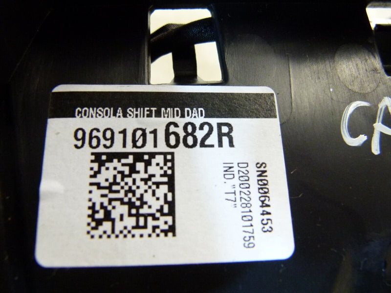 RENAULT CAPTUR 2020-ON CENTRE CONSOLE PLASTIC SURROUND COVER 969101682R