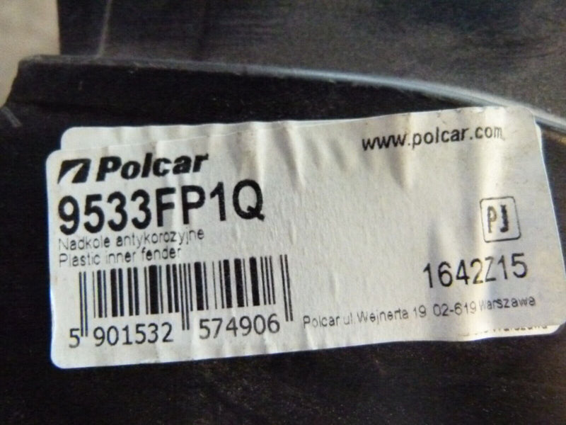 VOLKSWAGEN POLO MK5 2009-2014 FRONT RIGHT WHEEL ARCH MUDGUARD 9533FP1Q