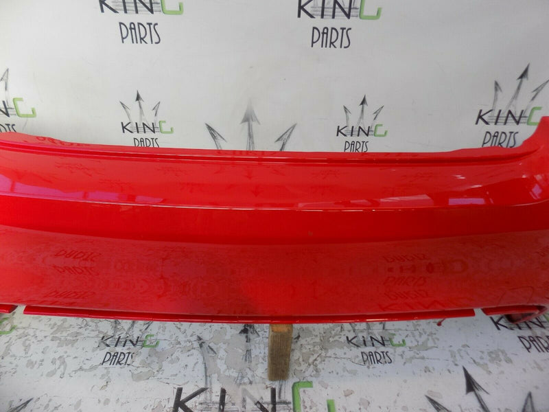 FIAT 500 ABARTH 959 2016-ON FACELIFT REAR BUMPER RED GENUINE 735633081