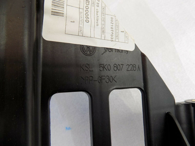 VW GOLF VI 2009-2012 FRONT BUMPER RIGHT HOLDER BRACKET 5K0807228A /S32-52