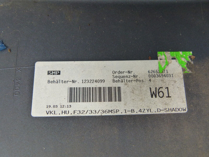 BMW 4 SERIES M SPORT F32 2013-2016 REAR BUMPER PDC GENUINE 15857711