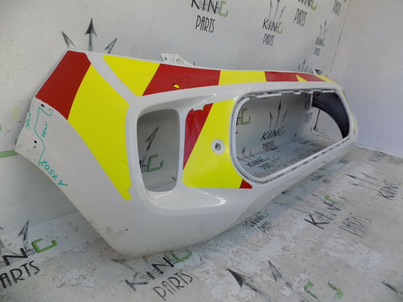 KIA PICANTO MK3 (JA) 5DR 2017 WHITE REAR BUMPER GENUINE 86611-G6000