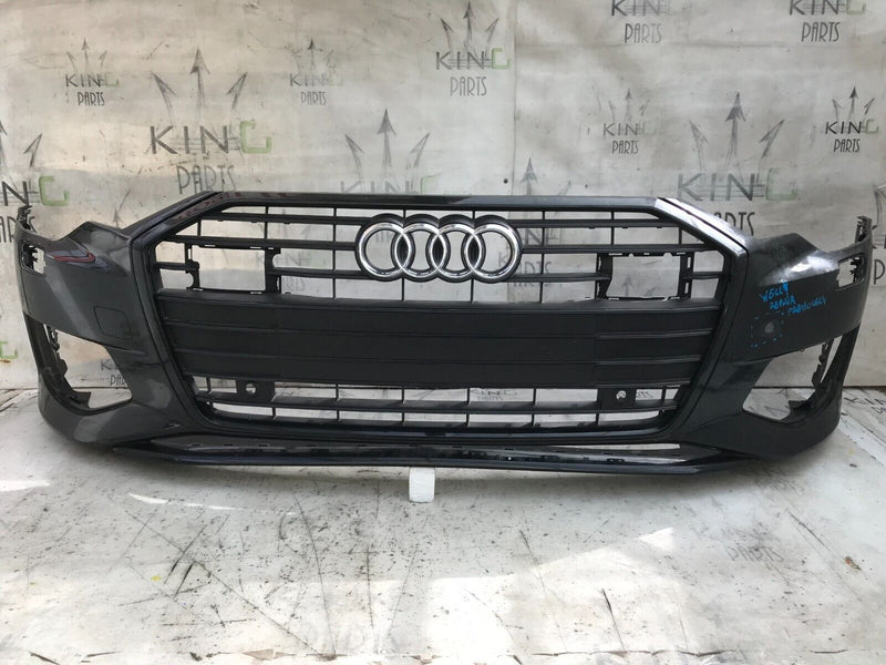 AUDI A6 4K0 C8 2019-ON BLACK FRONT BUMPER GENUINE 4K0807437 A