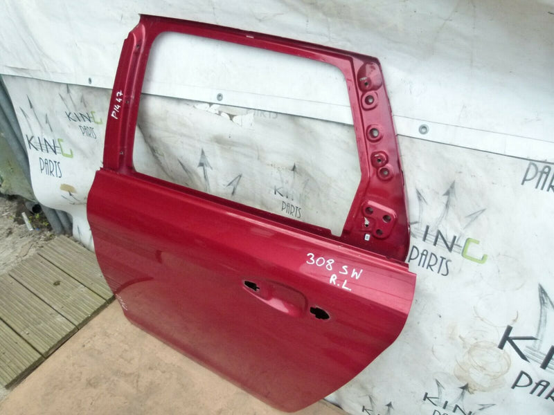 PEUGEOT 308 SW MK2 ESTATE 2013-2021 LEFT SIDE REAR DOOR PANEL GENUINE