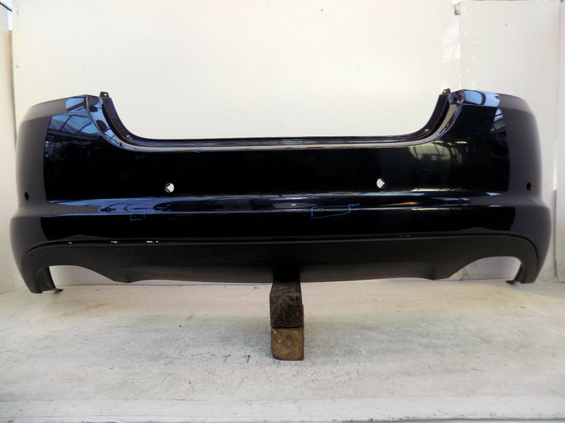 JAGUAR XF 2008 2009 2010 2011 2012 D.BLUE REAR BUMPER GENUINE PDC HOLES