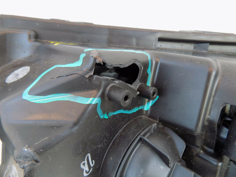 NISSAN QASHQAI MK2 J11 2013-2016 HALOGEN HEADLIGHT RIGHT DRIVER SIDE O/S