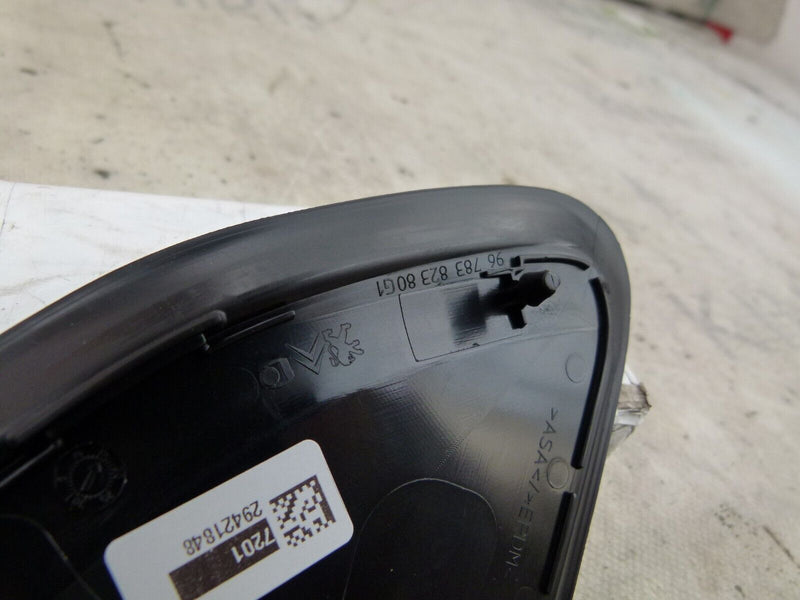 PEUGEOT 2008 II 2019-ON LEFT WING MIRROR MOULDING GENUINE 9678382380 S102-17