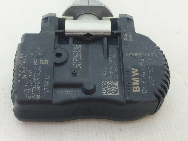 BMW 4 - F32 F33 F36 F82 F83 2x TYRE AIR PRESSURE SENSOR Continental TPMS 6881891