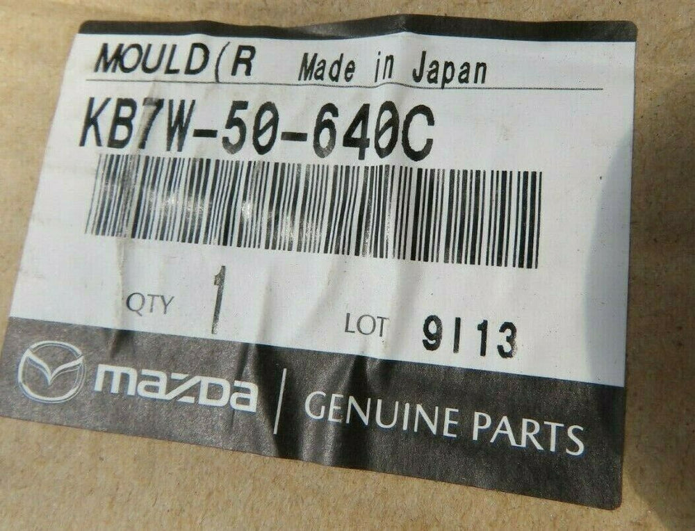 MAZDA CX-5 2017 2018 FRONT RIGHT DOOR WINDOW CHROME TRIM KB7W50640C /B