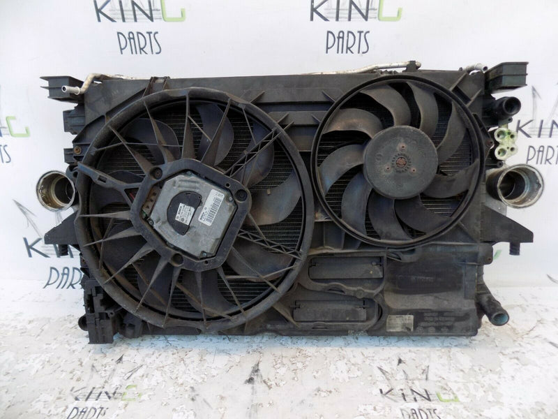 VW T5 TRANSPORTER CARAVELLE 2003-09 2.5TDI RADIATOR PACK TWIN FUNS INTERCOOLER