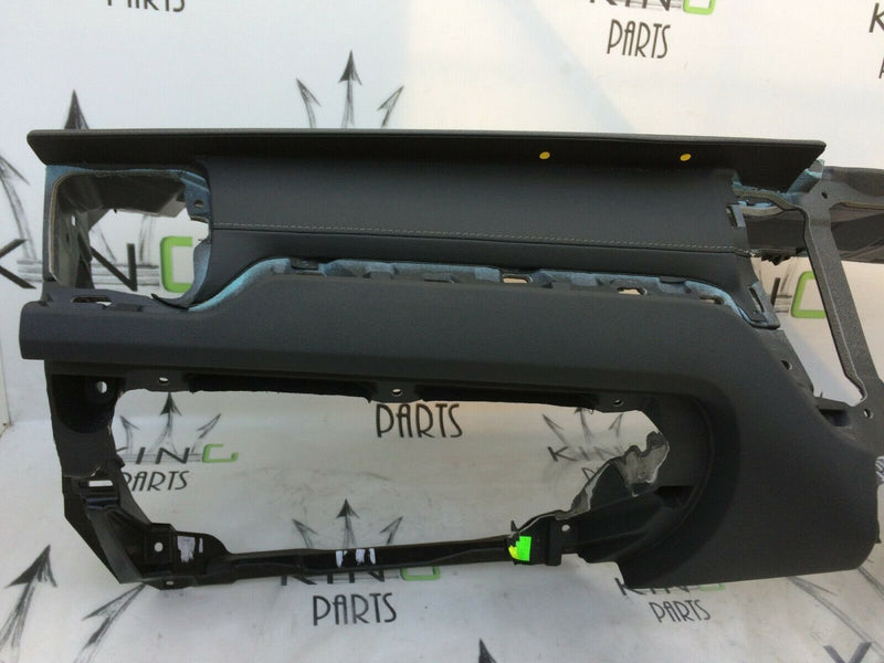 VOLVO XC60 2018- (T6, HYBRID) DASHBOARD LEATHER GENUINE WHITE THREAD 31417571