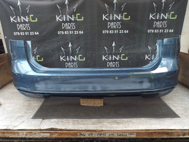 VW PASSAT B8 2014-ON ESTATE REAR BUMPER GENUINE BLUE (1567) 3G9 807 421