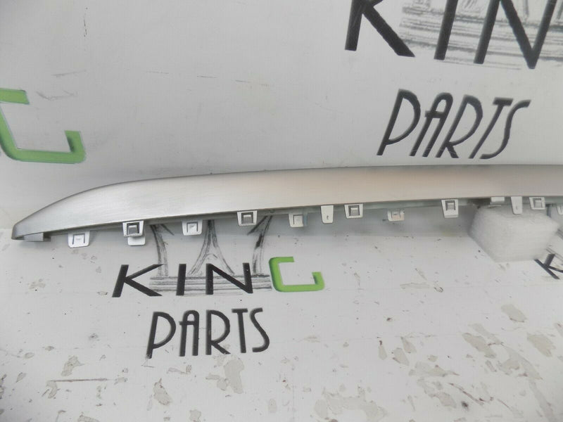 FIAT 500 ABARTH 959 2016-ON FACELIFT REAR BUMPER TRIM IN SILVER 735633086