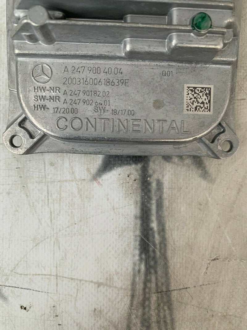 GENUINE MERCEDES W177 W247 LED BALLAST CONTROL UNIT HEADLIGHT MODULE A2479004004