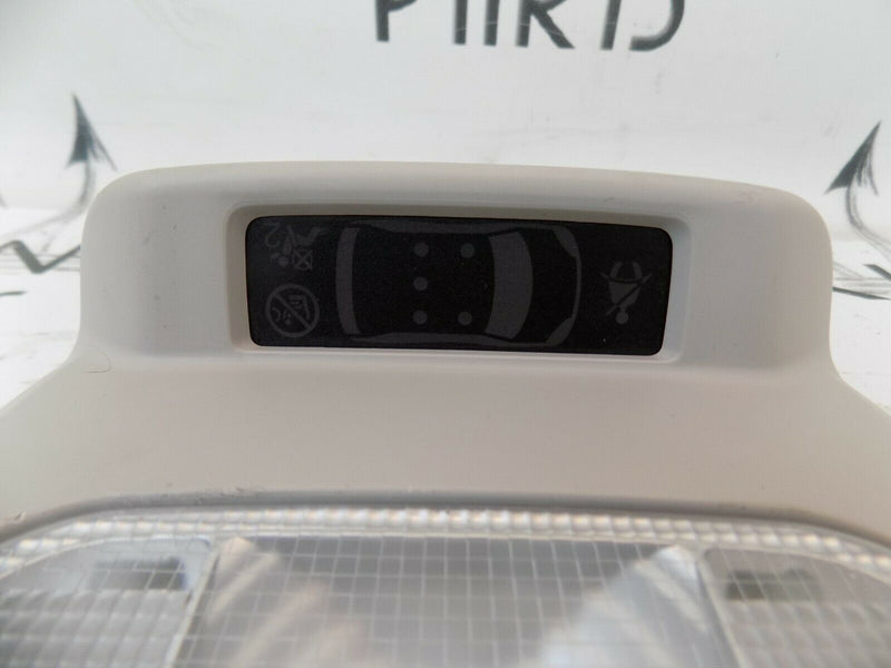 PEUGEOT 3008 2008-2016 1.6HDI FRONT ROOF READING LIGHT WITH DISPLAY 9681370177