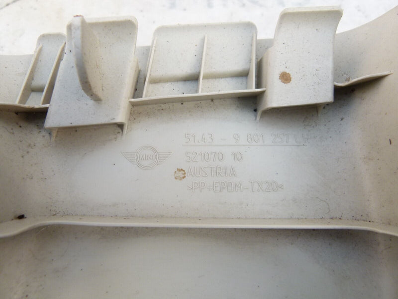 MINI COUNTRYMAN R60 2010-14 LEFT SIDE UPPER B-PILLAR TRIM GENUINE 9801257