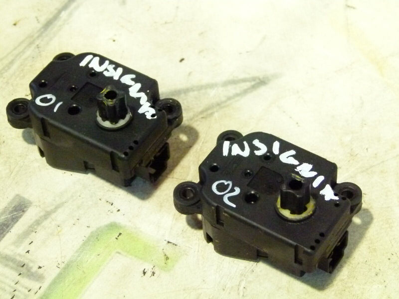 VAUXHALL INSIGNIA 08-17 PAIR HEATER MOTOR FLAP ACTUATOR GENUINE 52433779R0