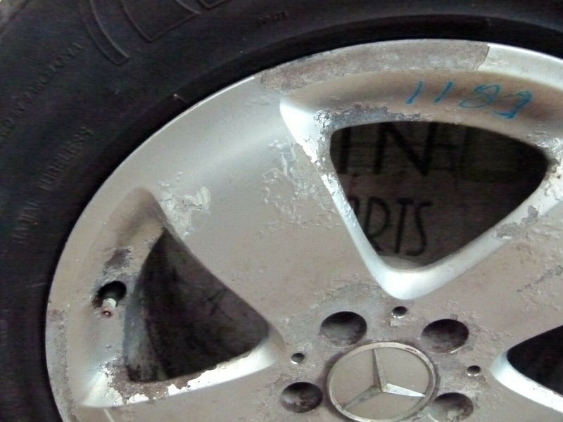 MERCEDES W211 GENUINE ALLOY WHEEL 16" 7.5Jx16H2 ET42 TYRE 225/55 R16