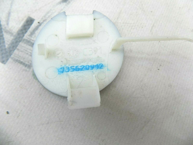 LANCIA YPSILON MK2 846 2011-ON REAR BUMPER TOW EYE COVER SILVER 735620912