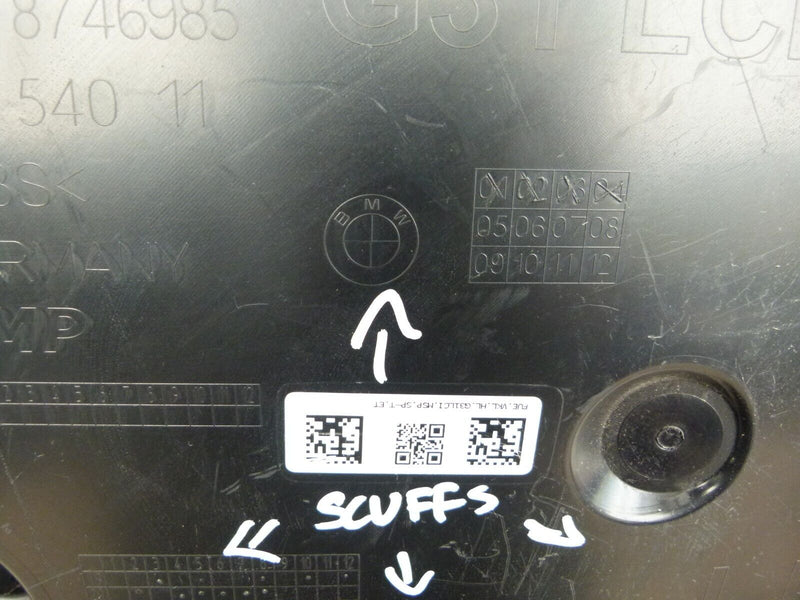 BMW 5 G31 LCI 2020-ON REAR BUMPER LEFT CORNER GENUINE 5112 8746985