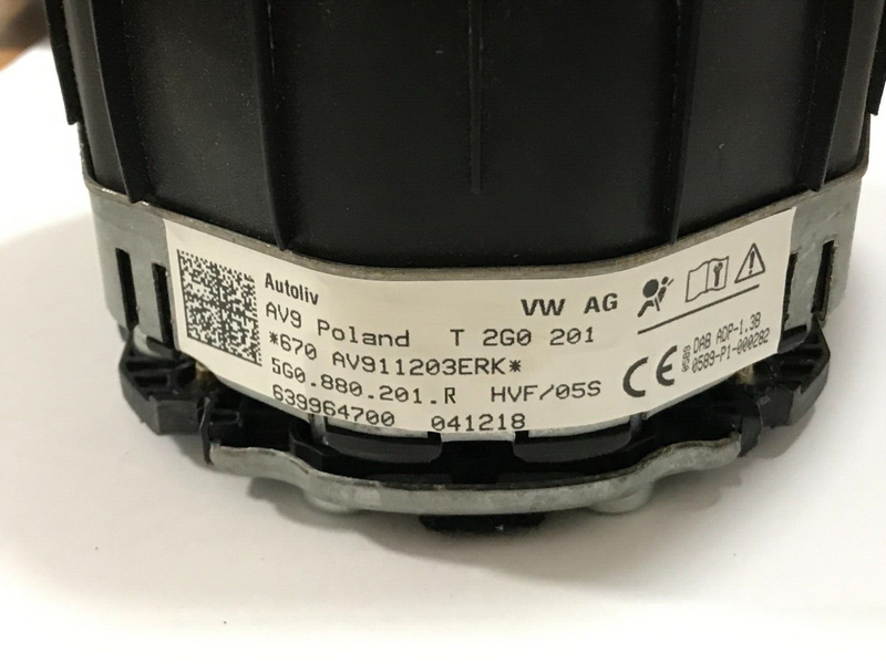 VW AMAROK FACELIFT 2016-2020 *NEW AIRBAG STEERING WHEEL DRIVER SIDE 5G0880201 R