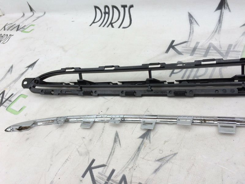 FIAT 500 FACELIFT 2016*NEW GRILL CHROME STRIP TRIM WITH BRACKET BUMPER 735619488