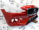 VOLVO V60 MK2 INSCRIPTION 2018 RED FRONT BUMPER GENUINE 31690589